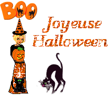 joyeuse Halloween chat sorci ère